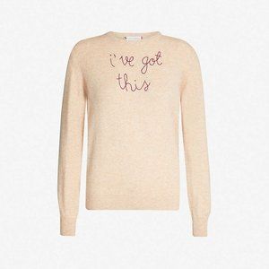 Lingua Franca "i've got this" Cashmere Sweater